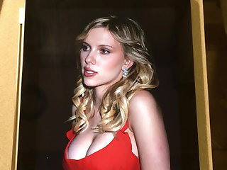 Scarlett Johansson - Cum Tribute 1 Scarlett Johansson